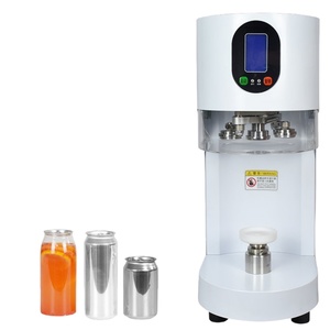 Automatic High-efficiency Beverage Sealing <b>Machine</b> Commercial Cans Plastic Canned Milk <b>Tea</b> Soda Special Sealing <b>Machine</b> - Product Image 3