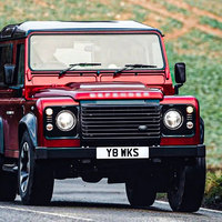 Nouveau Style Automobile Calandre Supérieure Noir Brillant pour Véhicule Classique Land Rover Defender 90 110