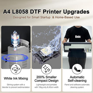Nouvelle imprimante DTF à feuille unique enroulable avec encre éco-solvant, compatible tête d'impression Epson, automatique - Product Image 3