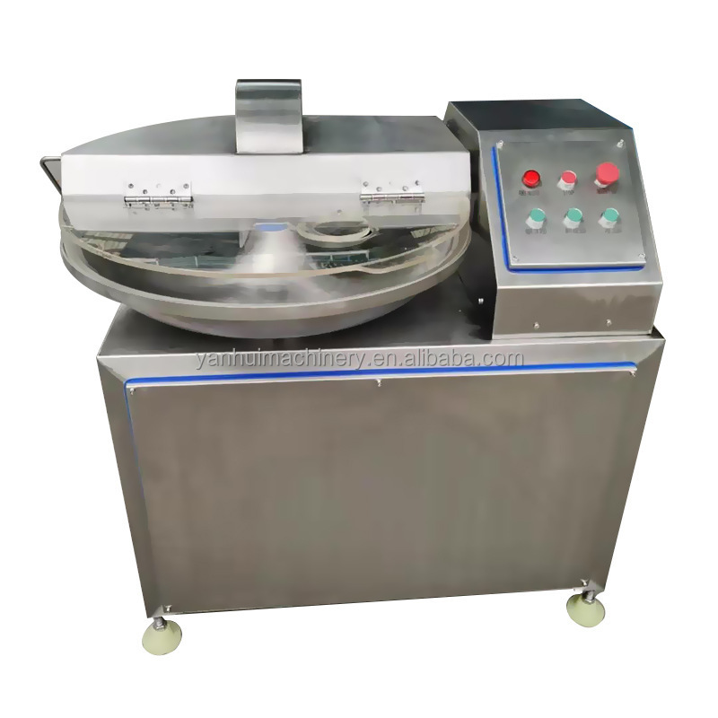 Автоматический вакуумный резак из нержавеющей стали/вакуумный смеситель для измельчения мяса/высокоскоростной резак для чаши, машина для производства колбасы