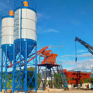 Centrale à béton mobile 35m³/h à prix d'usine avec plusieurs bacs pour le développement urbain - Product Image 2