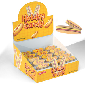 Superviviga 18g <span class=keywords><strong>halal</strong></span> <span class=keywords><strong>hot</strong></span> <span class=keywords><strong>dog</strong></span> gelatina <span class=keywords><strong>halal</strong></span> gomoso fruta geléia doce - Product Image 1