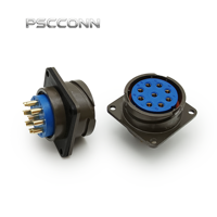Connecteur circulaire électrique à baïonnette de qualité industrielle PSCCONN FQ14 FQ18 FQ24 FQ30, fiche et prise à 4, 5, 6, 12, 19, 26, 32 broches