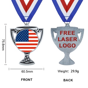 Medalla Personalizada LY, Medallas Deportivas de Metal, Medalla Dorada en Blanco y Trofeos - Product Image 2