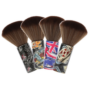 Wanmei Hairbrush Round Bristle Paddle <b>Brush</b> For Salon Hair Cleaning And Removal Random Color - Product Image 2