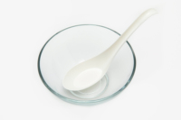 Cuillère à dîner asiatique Fécule de maïs Vaisselle biodégradable Cuillère à soupe chinoise jetable pour restaurant
