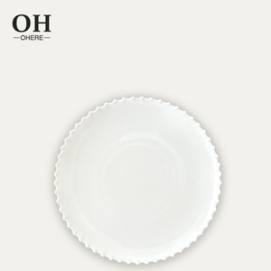 Nouveauté luxe blanc perles rondes vaisselle assiettes ensemble de vaisselle vaisselle en porcelaine vaisselle en porcelaine vaisselle en céramique - Product Image 4