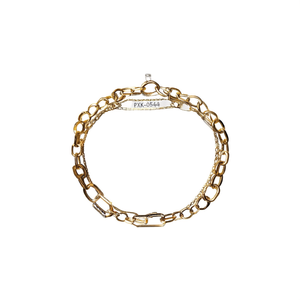 PXK-0543 สร้อยข้อมือแฟชั่นแบบโซ่และแบบเชื่อมต่อ - Product Image 2