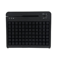 Precio de fábrica de gama alta Teclado programable completo de 84 teclas Teclado de terminal POS USB Diseño de caja registradora personalizable