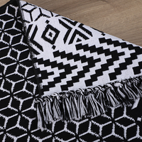 Jiahe – tapis de décoration d'intérieur de Style Boho, tissé à la main, à pampilles, pour salon, chambre à coucher