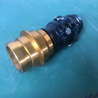 Kopling Universal JMFIRE Bahan Aluminium Alloy Fleksibel Portabel Selang Pemadam Kebakaran Satu Port Dua Port Mobile