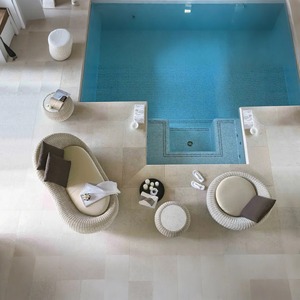 Meubles d'extérieur modernes, ensemble de canapés en rotin pour l'extérieur, 2 places, canapé lounge, canapés de jardin en aluminium, luxe, patio, villa, resort, balcon - Product Image 5