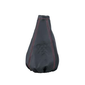 Pomo de Palanca de Cambios Universal Simoni Racing Red Seam Modelo 6111CR, Elegante y Duradero, Producto Cuffia - Product Image 1