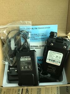 Baofeng-walkie-talkie UV 5R, profesional, uso comercial, Original, chino, negro, amarillo, rojo, LED, azul, banda de canal - Product Image 4