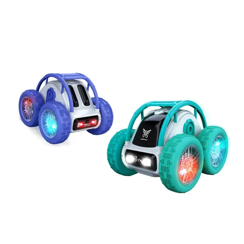 Kunyang Fabriek Groothandel Full-Functie Sterke Grip Led Licht Mini Afstandsbediening Auto Kinderen Rc Stunt Speelgoed