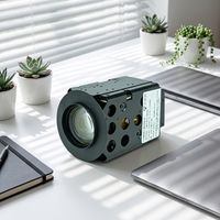 Caméra réseau Huaruicom de qualité professionnelle 2MP avec zoom optique 20x, commutation jour/nuit, faible consommation, démarrage rapide, anti-buée, en acier inoxydable
