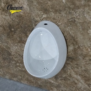 Urinoir mural moderne à capteur en céramique, petite taille, sans eau, pour salle de bain d'enfants 001 - Product Image 2