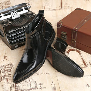 S0068X Nuevos Zapatos Oxford de Hombre de Cuero Genuino con Punta Cerrada, Estilo Formal, Bordados con Perlas, Ligeros para Otoño, para Novio - Product Image 3