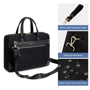 Sac pour ordinateur portable de sport universitaire en nylon léger de haute qualité pour Huawei MateBook Apple Dell 15 et 14 pouces, fermeture éclair étanche - Product Image 2