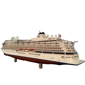 卸売カスタマイズポリレジン船モデル、レジンモデル船、旅客船