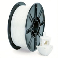 Filament PETG du fabricant, 1,75 mm, 1 kg/rouleau, blanc opaque, PETG/TPE/ABS/PLA, filament pour imprimante 3D, tiges en plastique
