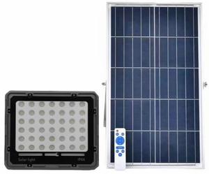 Solar LED <b>Flood</b> <b>Light</b> 400W Glass IP67 Outdoor Garden Lighting Surface Mounted Remote Control Plastic Body - Product Image 4