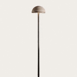 Lampe de sol en forme de dôme en pierre BIG DUSSA Or <span class=keywords><strong>Travertin</strong></span> archaïque Lampe LED Vintage Villa Salon - Product Image 4