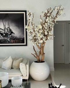 Décoration d'intérieur artisanale, arbre de <span class=keywords><strong>cerisier</strong></span> artificiel en forme de courbe - Product Image 3