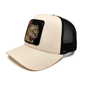 Custom Wholesale Hip Hop Mesh Baseball Caps Shark Goat Lion Animal Print Hats Cartoon Trucker Hat Women Men Kids Sports Hat