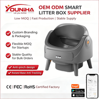 Wholesale 80L Smart <strong>Robot</strong> Cat Litter Box with Odor Control Anti-Pinch Safety Automatic <strong>Cleaning</strong> <strong>for</strong> Multi-Cat Indoor Use