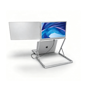 Monitor Triple Portátil de 16 Pulgadas, Pantalla Extendida de 3 Pantallas, Monitor Cuádruple Plegable, Compatible con Windows, <span class=keywords><strong>Mac</strong></span> M1, M2, M3, M4, M5 - Product Image 5