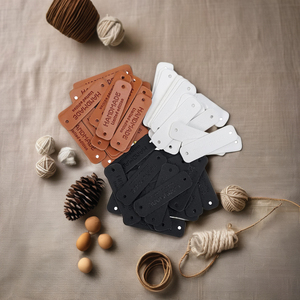 ملصقات جلدية مخصصة ثلاثية الأبعاد بتصميم جديد وصديقة للبيئة ذاتية اللصق بنمط مستطيل للأطفال، شارات دائرية بشعار حيواني منقوش على الدنيم - Product Image 3