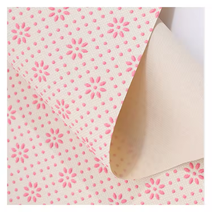 <span class=keywords><strong>Tessuto</strong></span> in Microfibra <span class=keywords><strong>di</strong></span> Poliestere Twill con Puntini in PU PVC Antiscivolo <span class=keywords><strong>Tessuto</strong></span> Confortevole <span class=keywords><strong>di</strong></span> Alta Qualità con Puntini in Silicone Antiscivolo - Product Image 4