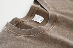 เสื้อยืดแขนสั้นแนววินเทจของผู้ชายเสื้อยืดซักกรด210gsm ผ้าฝ้าย100% พิมพ์ลายแบบปรับแต่งได้คลังสินค้า USA - Product Image 2