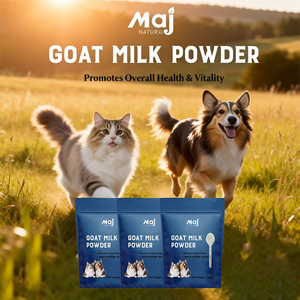 Leche de Cabra <span class=keywords><strong>en</strong></span> Polvo, Alta <span class=keywords><strong>en</strong></span> Calcio, Refuerzo Inmunológico, Salud Digestiva, Enriquecida con Calostro, Absorción Rápida, para Cachorros, Gatitos, <span class=keywords><strong>Perros</strong></span> y Gatos - Product Image 5