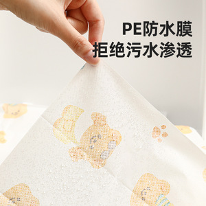 Pupu Bear Disposable Toilet Seat Cover 62x65cm 5-Piece Pack Waterproof Portable Travel Essential - Product Image 3