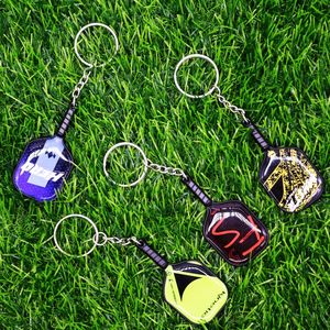 Llavero de Raqueta de Tenis Wsnbwye, Protector de Plástico Personalizado para Cartera, Llavero de Raqueta de Pádel - Product Image 5