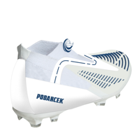 Nouvelles Arrivées Chaussures de Football d'Entraînement à Crampons Bas de Cuir Cheville Haute Qualité pour Terrains en Gazon Synthétique