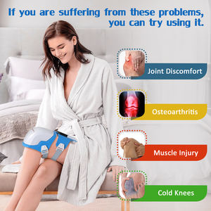 Masajeador eléctrico inteligente para rodilla, fisioterapia, terapia de luz NIR inteligente, compresa caliente, alivio del dolor, masajeador de calefacción para rodilla - Product Image 4