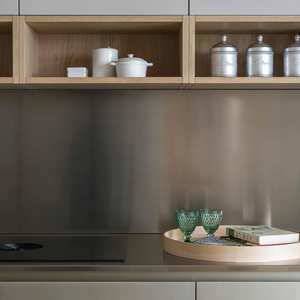 Modern <strong>Design</strong> Smart Stainless Steel Kitchen Cabinet <strong>Factory</strong> Direct Custom White Acrylic Door Panel Faucet for Apartment Use - Product Image 6