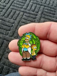 Pin de solapa de esmalte clásico <span class=keywords><strong>simpson</strong></span>, insignia personalizada de fábrica de China, <span class=keywords><strong>Los</strong></span> simpsons, gran oferta - Product Image 6