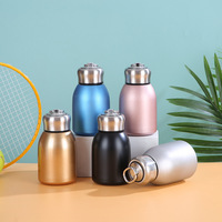 Nouvelle tasse portable moderne de style Guofeng, petite et robuste, pour l'extérieur, avec anneau de maintien, motif imprimé, idéale pour la voiture, tasse à vide, cadeau