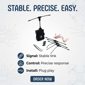Módulo de Largo Alcance TBS Micro TX V2 Team <span class=keywords><strong>BlackSheep</strong></span> Crossfire CRSF 915 868MHz para Dron FPV FrSky JR Bay, Venta al por Mayor TBS TX V2 - Product Image 1