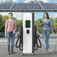 Station de charge de stockage d'énergie solaire EV 160kw 240kw Ocpp CCS OEM ODM Chargeur de véhicule électrique