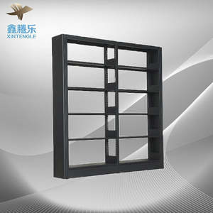 Design moderno in legno in metallo scaffale in acciaio cremagliera sala lettura mobili schedari per biblioteca <span class=keywords><strong>ufficio</strong></span> libreria uso della scuola - Product Image 2