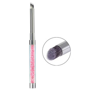 Pinceau à ongles dégradé, stylo de teinture Halo, embout oblique, effet ciel étoilé, gel de peinture couleur ombrée pour photothérapie, outil de manucure - Product Image 1