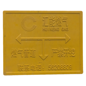 ケーブル位置警告標識用グラスファイバーGFRP FRPマーカーポスト 工場エリア境界線FT-MS1を工場に直接導入 - Product Image 5