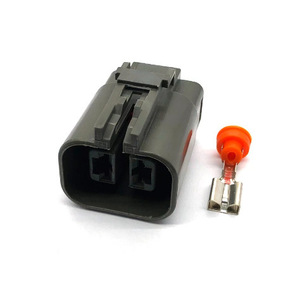 Conector de Alternador Automotriz de 2 Posiciones, Gris, PBT, Uso Automotriz de Alta Resistencia, 7122-6224-40 - Product Image 3