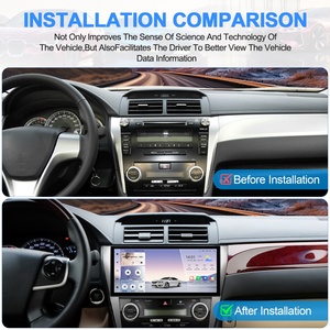 Navihua New 12.3'' Android Car Radio for Toyota Camry 2012-2014 GPS Navigation Multimedia Carplay Auto Stereo Touch Screen DSP - Product Image 5