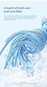 UPF50 +, polaina elástico de pañuelo de seda de tubo de cuello para exteriores personalizado con diseño de hielo fresco, pañuelos de calidad premium - Product Image 3